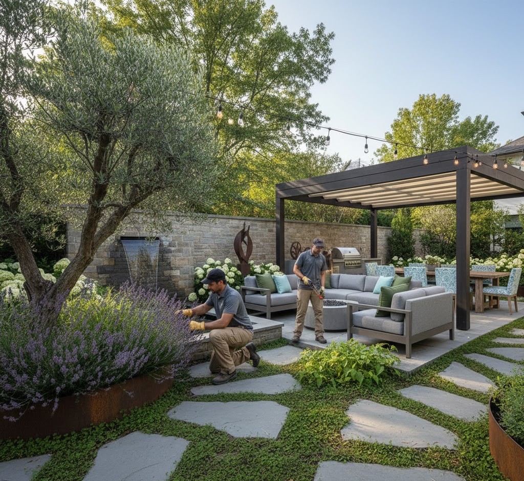 Landscape maintenance services