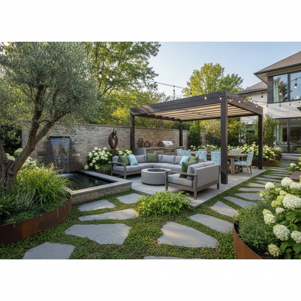 Residential landscape design